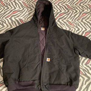 Black 3xl Tall Carhartt Jacket | Poshmark
